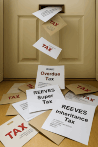 tax bills are falling through the letterbox